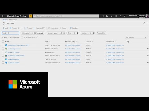 Image of YouTube video about filtering your resource list view in the Azure portal