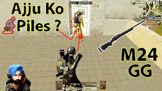 MY M24. YOUR HEAD. PUBG MOBILE