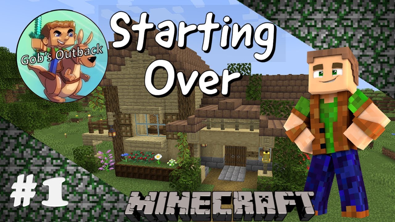 Gob's Outback Season 2, Episode 1 - Starting Over! Minecraft Let Play ...