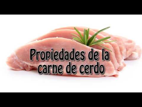 Vídeo: Carne De Cerdo: Contenido Calórico, Daño, Beneficio