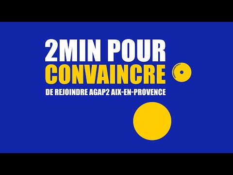 ⏱ 2 minutes pour convaincre #AGAP2AIX