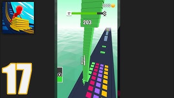 Stack colors - Level 17 | Gameplay Walkthrough (Android, iOS)