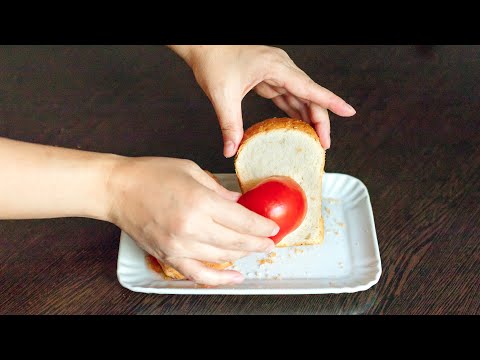 Идеально для дачи! Любимый перекус за 2 минуты! Что я делаю с несвежим ХЛЕБОМ