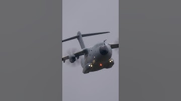 A400M Atlas low level in the Mach Loop