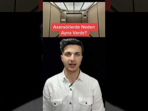 Asansörlerde Neden Ayna Var? #asansör #ulaşım #bilgi