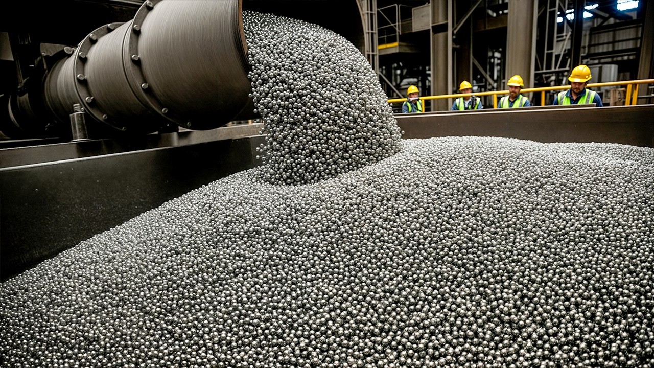 How Millions of Iron Pellets Are Made In Factory