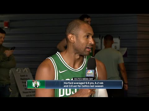 EXCLUSIVE INTERVIEW: Al Horford | 2023 Boston Celtics Media Day