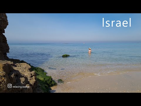 WILD BEACH, Mediterranean SEA, Israel