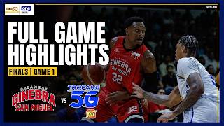 BRGY. GINEBRA vs TNT | FULL GAME HIGHLIGHTS | PBA SEASON 50 COMMISSIONER’S CUP FINALS G1 | JUNE 3 screenshot 4