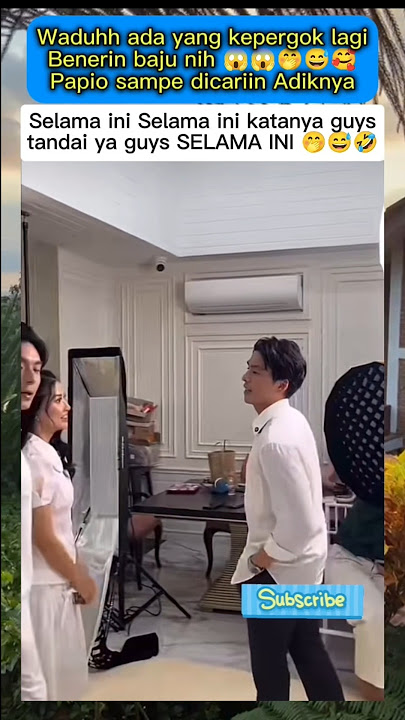 Ada yang kepergok lagi benerin baju nih sama Pak Joseph‼️🤭😅🥰 #sargio #sarwendah #giorgioantonio