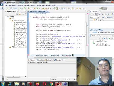 Compound Interest Solver in Java - YouTube