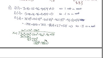 Graph a 5th degree polynomial by hand example