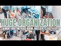 HUGE CLEAN ORGANIZE AND DECLUTTER WITH ME | EXTREME KIDS ROOM ORGANIZATION | LAUNDRY DAY ROUTINE