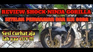 REVIEW SHOCK NINJA GORILA SETELAH PEMAKAIAN // Sesi Curhat aja lah yaa..
