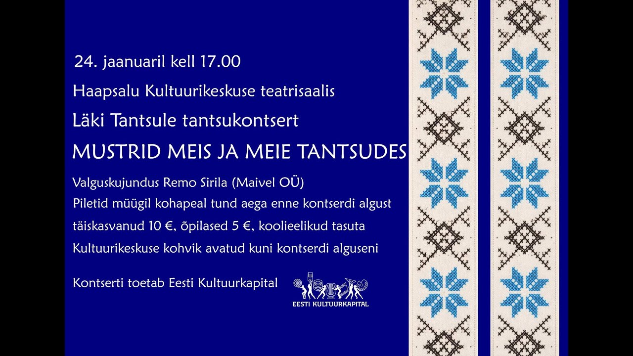 Mustrid meis ja meie tantsudes