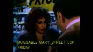 CBS Late Night Promo - Night Heat/Muggable Mary Street Cop/Drug Knot 