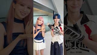 📱: ⊹˚₊ #SUZU 𖧧 #全肯定ダンス 𖧧 ˒˒with #HANJIN さん ( #TWS ) ⚘⚘ 花咲く道 ⚘⚘ #FNS歌謡祭夏 #ME_I_花咲く道 #ME_I #shorts
