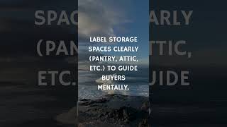 Label Storage Spaces - Real Estate Tips