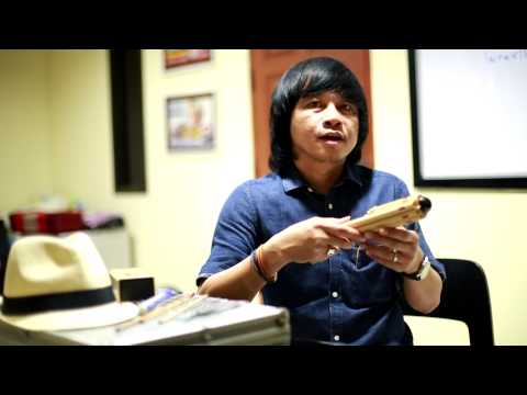 สาธิตการเป่าโหวดเบื้องต้น ลายเต้ยโขง โดย อ.สิงห์เฒ่า ศราวุธ ทุ่งขี้เหล็ก