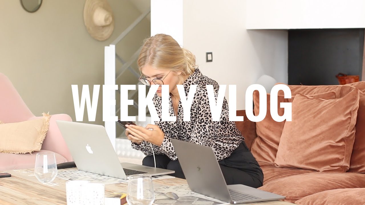 WEEKLY VLOG | Entre boulot, voyage, cuisine et DIY  💻 ✈️ 🥞 🔨