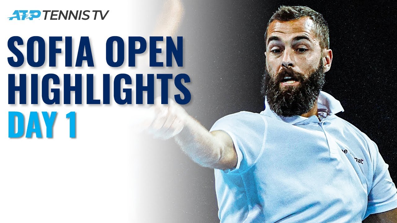 Paire Faces Davidovich Fokina; Mannarino and Kecmanovic In Action Sofia Open 2021 Highlights Day 1