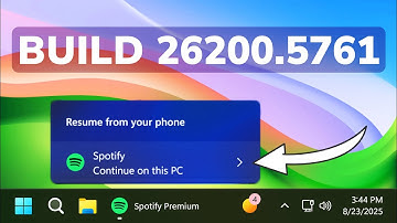 New Windows 11 25H2 Build 26200.5761 – New Taskbar Feature, New Battery Icons on Lock Screen (Dev)