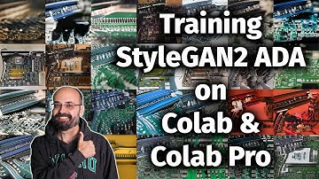 Training NVIDIA StyleGAN2 ADA under Colab Free and Colab Pro Tricks