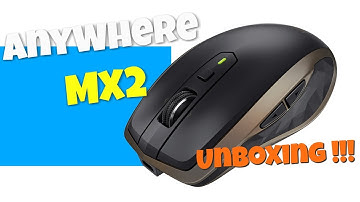 Logitech MX Anywhere 2 Mouse Unboxing in 4K