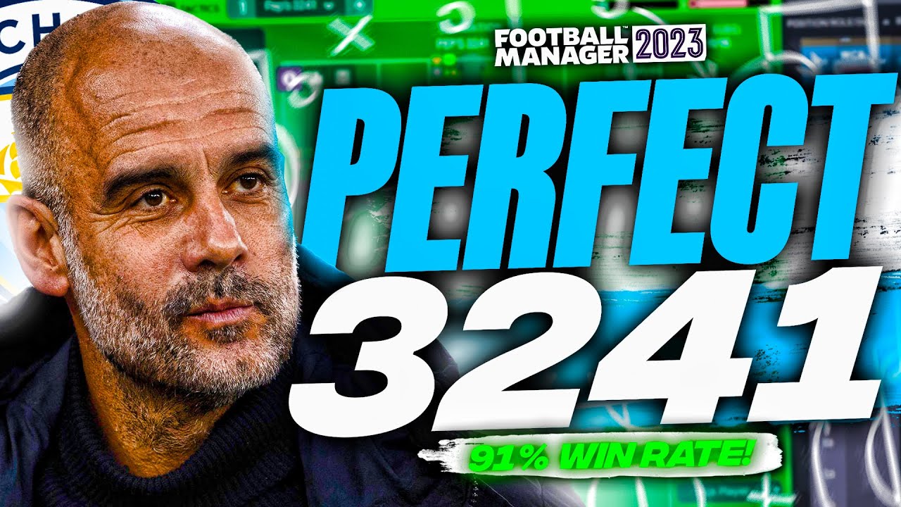 Try This Pep Guardiola 3-2-4-1 Football Manager 2023 Tactic