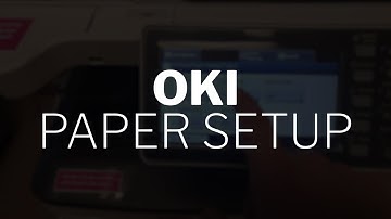 OKI - Paper Setup