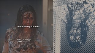time remap in android/ios tutorial