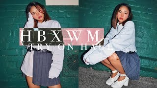 HBXWM Streetwear Try-On Haul &amp; GIVEAWAY! 💃