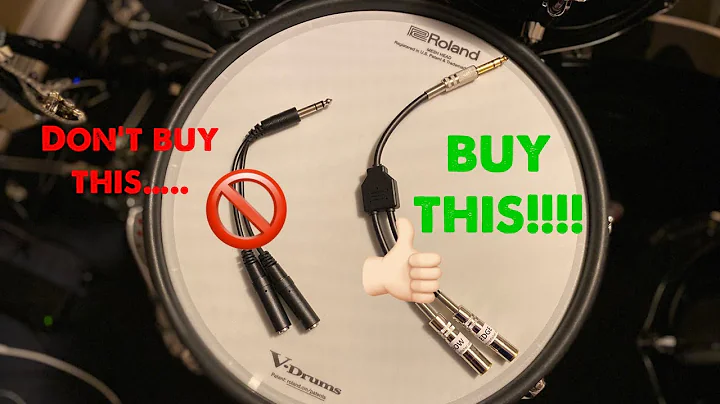 The BEST splitter for your E Drums!!!