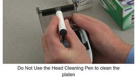 Zebra IMZ Series - Cleaning Platen