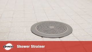 5-3/4 in. Shower Strainer in Matte Black - Danco