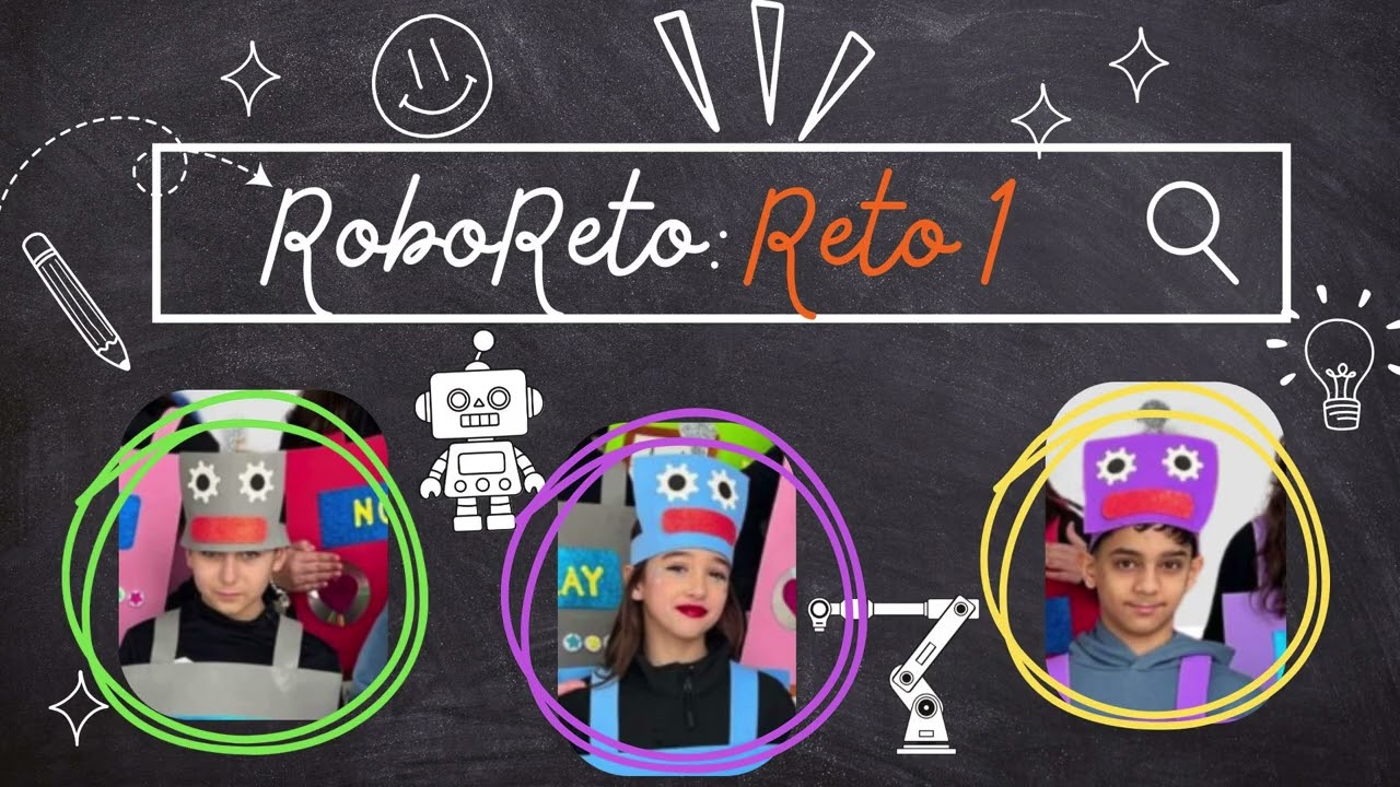 RoboReto 3D. Reto 1. Equipo 6: Carlos, Violeta y Mario.