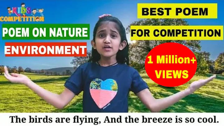 English Recitation Competition on Nature/Environment |Poem Competition save nature for kids/children - DayDayNews