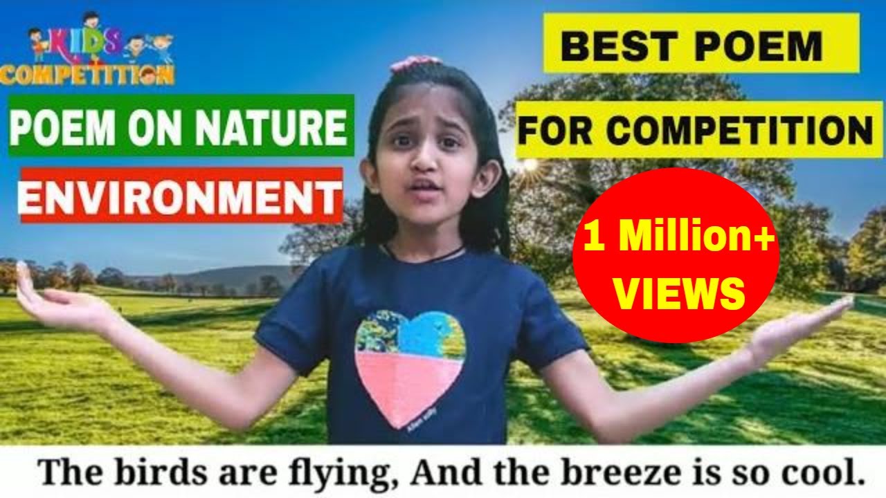 English Recitation Competition on Nature/Environment |Poem Competition save nature for kids/children
