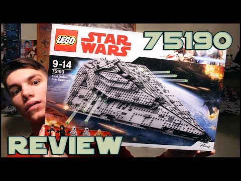 Lego Star Wars 75190 First Order Star Destroyer Review | Обзор ЛЕГО Звёздные Войны