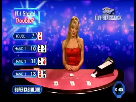 SuperCasino - A game of Live Blackjack