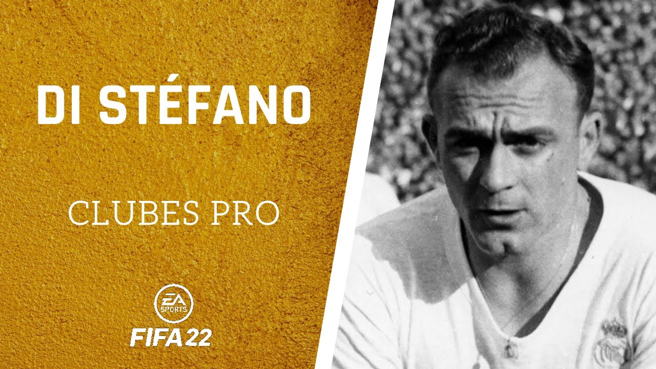 ⚽ FIFA 22 Cómo hacer a DI STÉFANO en CLUBES PRO ️ YouTube