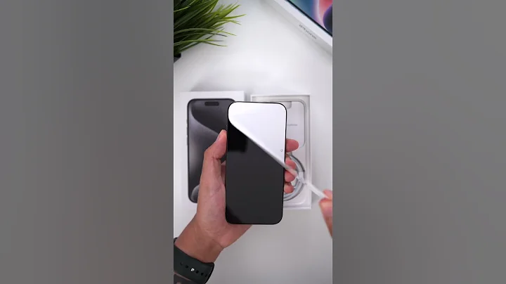 iPhone 15 Pro (Black Titanium) Unboxing #iphone #iphone15pro #unboxing #shorts #review - 天天要聞