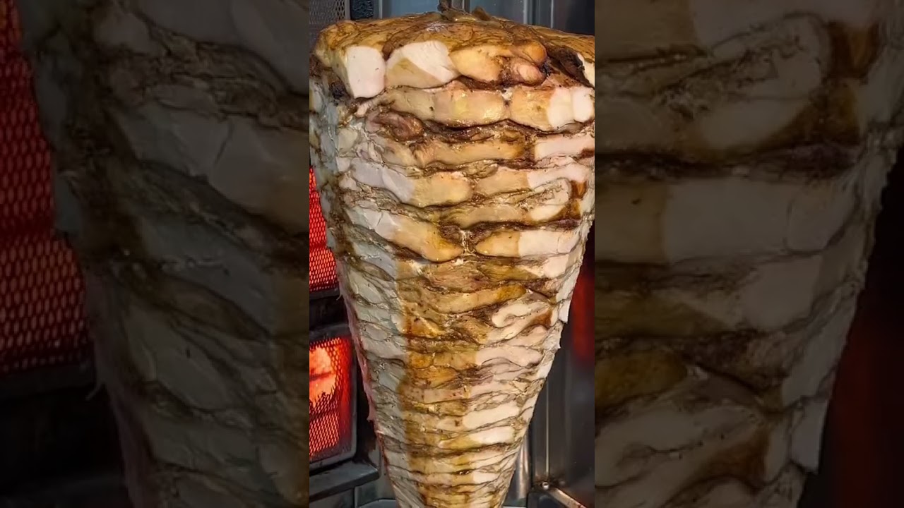 trying the wrap and arabic shawarma 