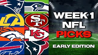 Week 1 Early NFL Picks and Predictions