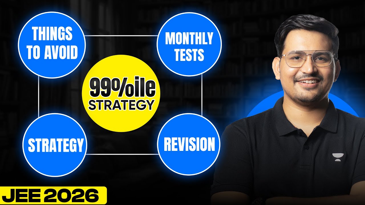 JEE 2026 Physics Roadmap to Score 99+%ile 🔥 - YouTube