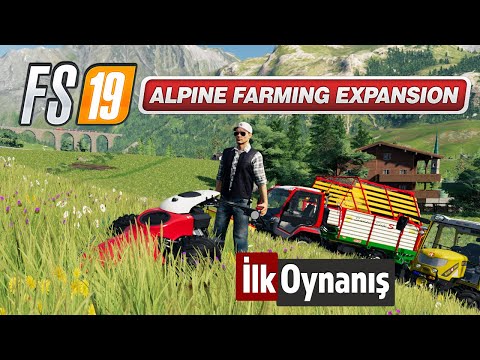 Alpine Farming DLC İlk Oynanış - Farming Simulator 19
