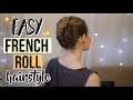 HOW TO - Do a french roll | hairstyles | Talia