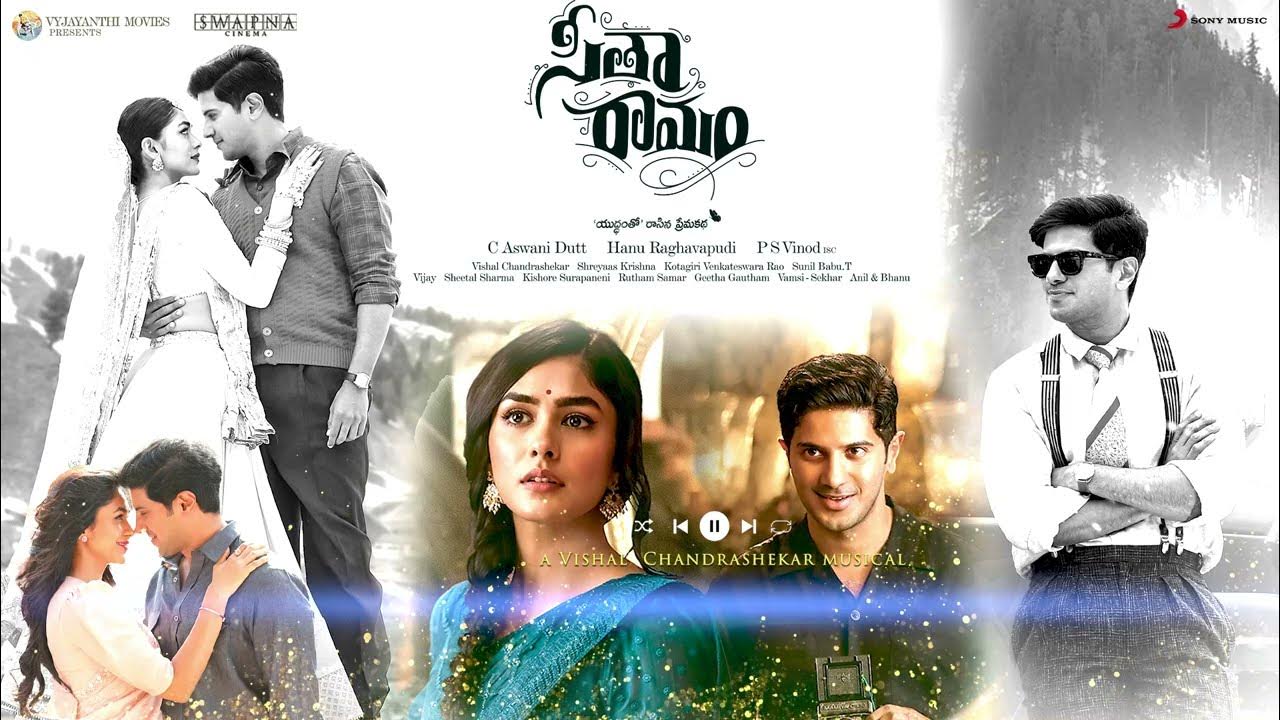 Sita Ramam (Telugu) Jukebox Dulquer Salmaan Mrunal Vishal