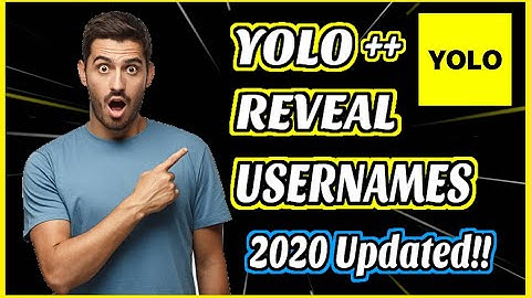 YOLO++ Download ⚡️ How to Reveal YOLO Usernames ⚡️ YOLO Reveal 2020