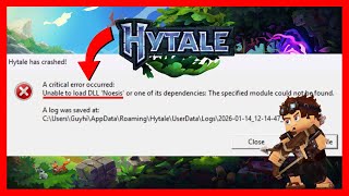 How to FIX Hytale Error Unable to Load DLL Noesis